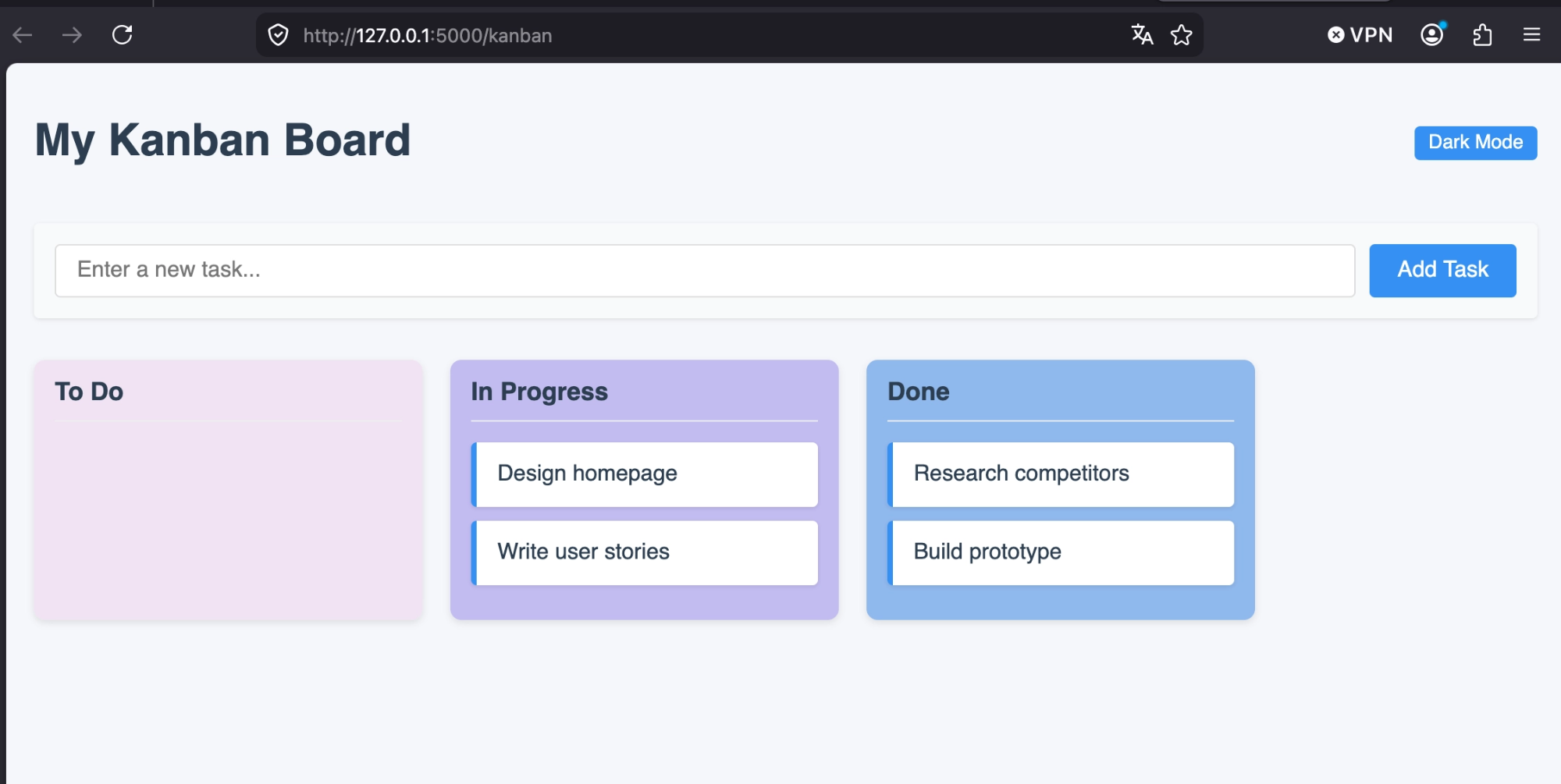 Drag-and-drop working