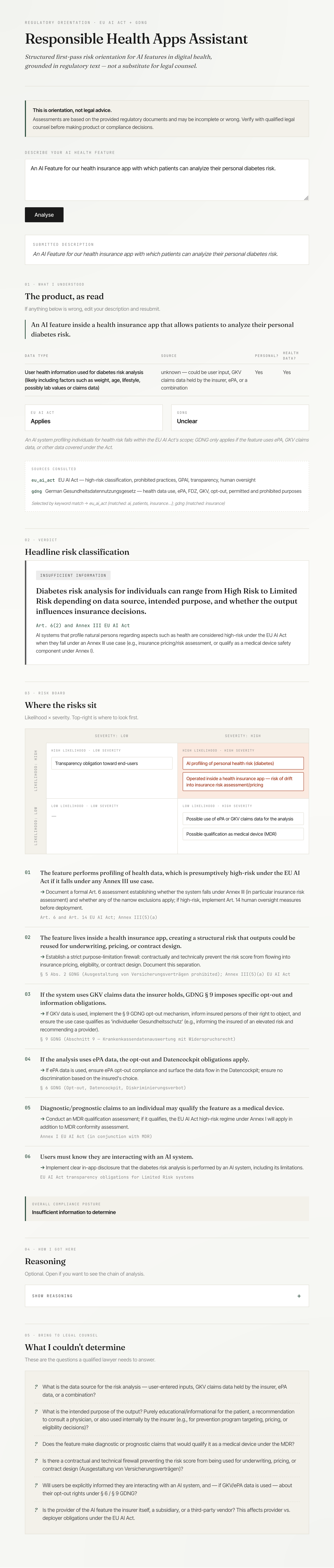 Full report — very long